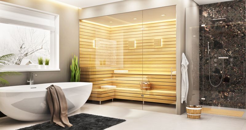 Modern Shower with Multiple Jets