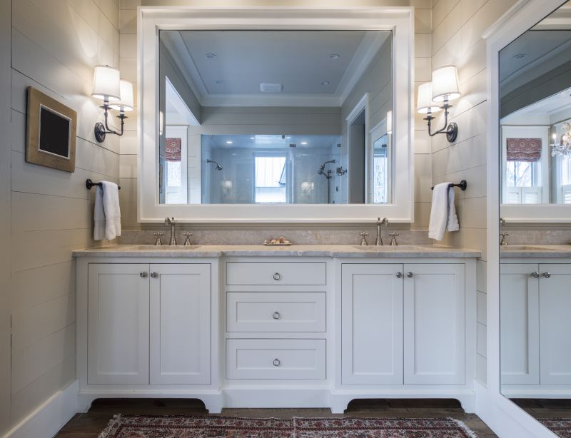 Spacious Master Bath with Double Vanities